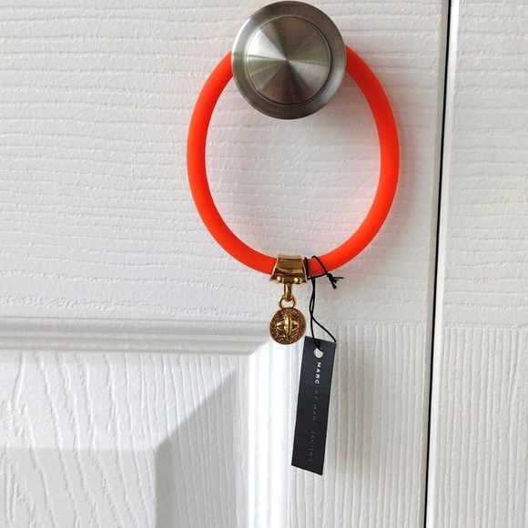 Marc By Marc Jacobs Vibrant Orange Bracelet with Gold Accent - Picture 7 of 12